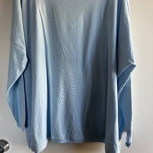 Cotton/stretch/blue/t-shit